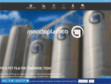 Tablet Screenshot of mondoplastico.com